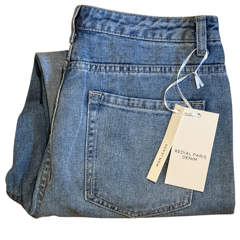 Redial Paris Two Tone Mom Jeans size 40UK